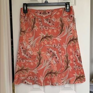 Fun Flirty Linen/Silk Summer Skirt. NWT